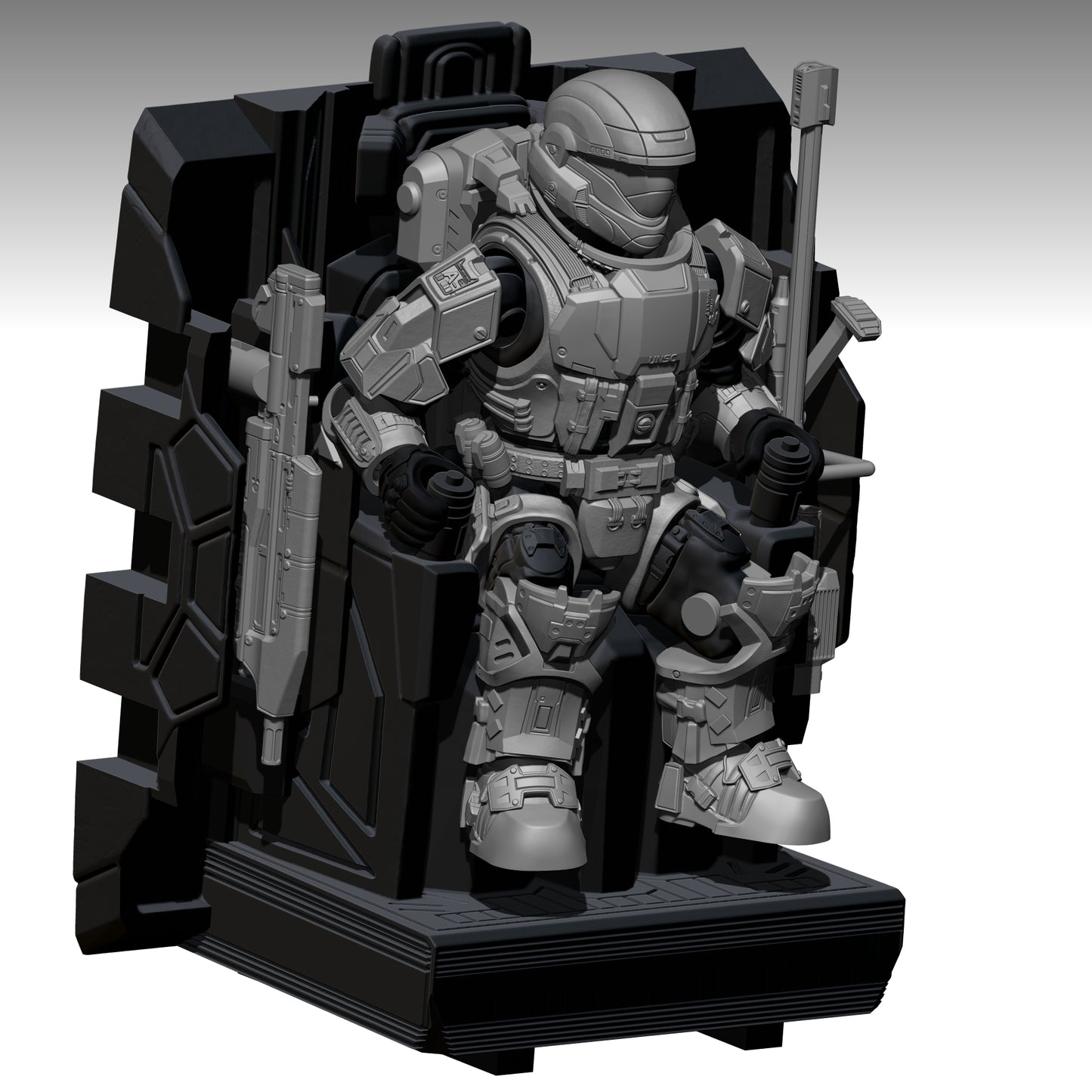 MCX Scaled Halo ODST Drop Pod