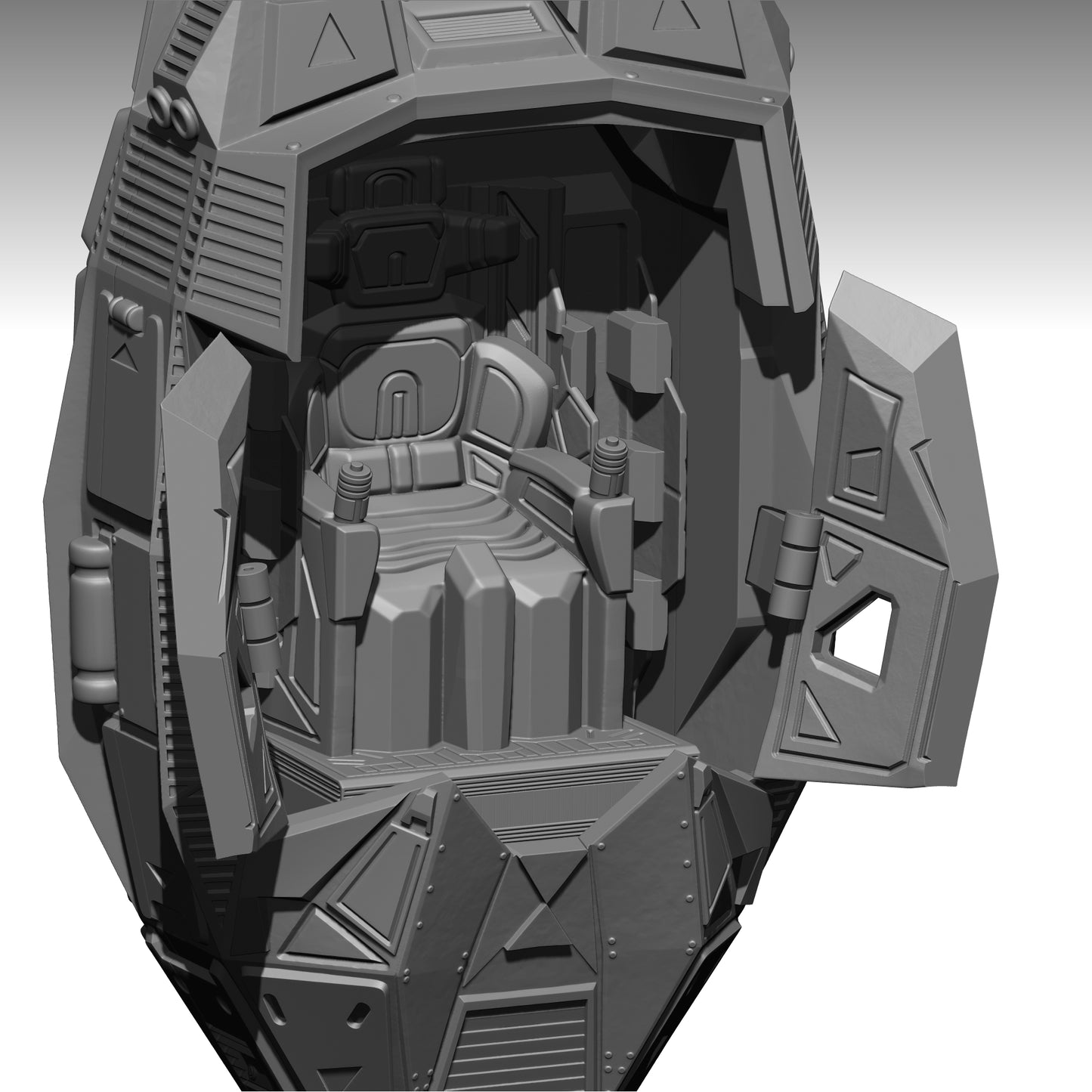 MCX Scaled Halo ODST Drop Pod