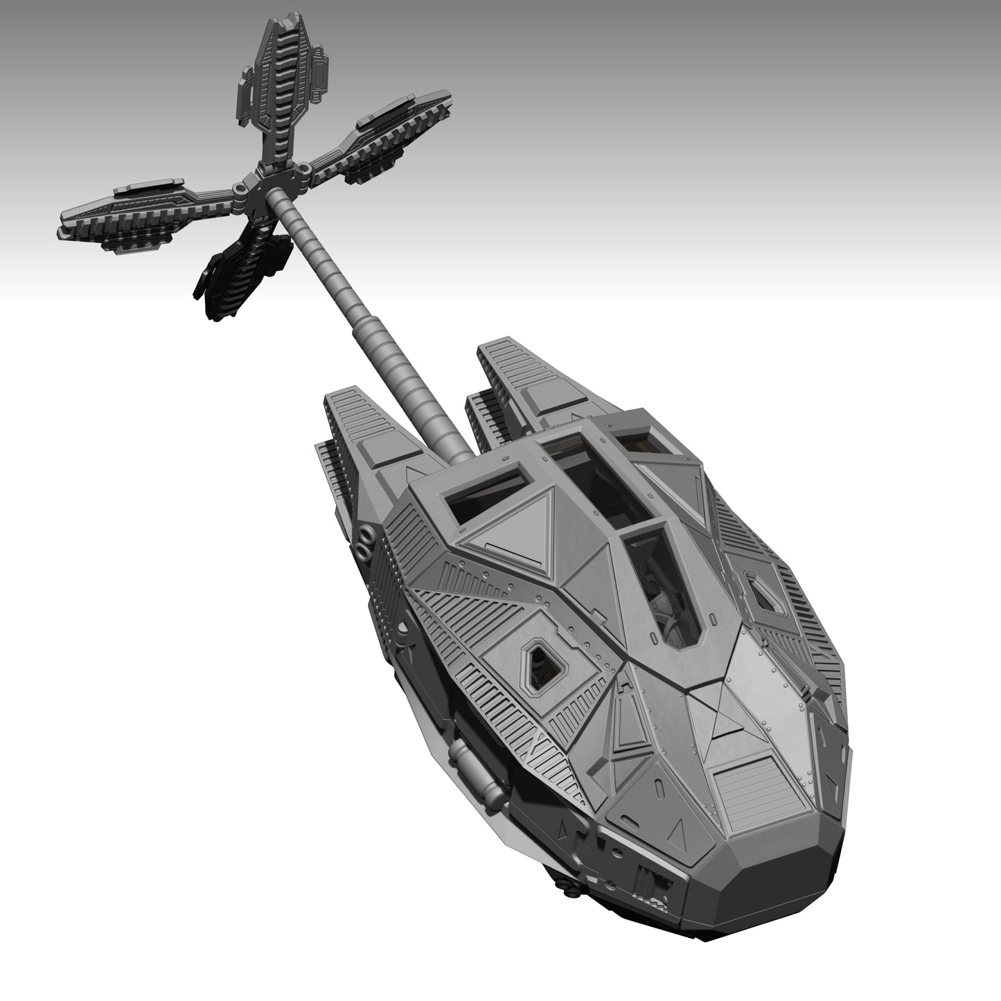 MCX Scaled Halo ODST Drop Pod