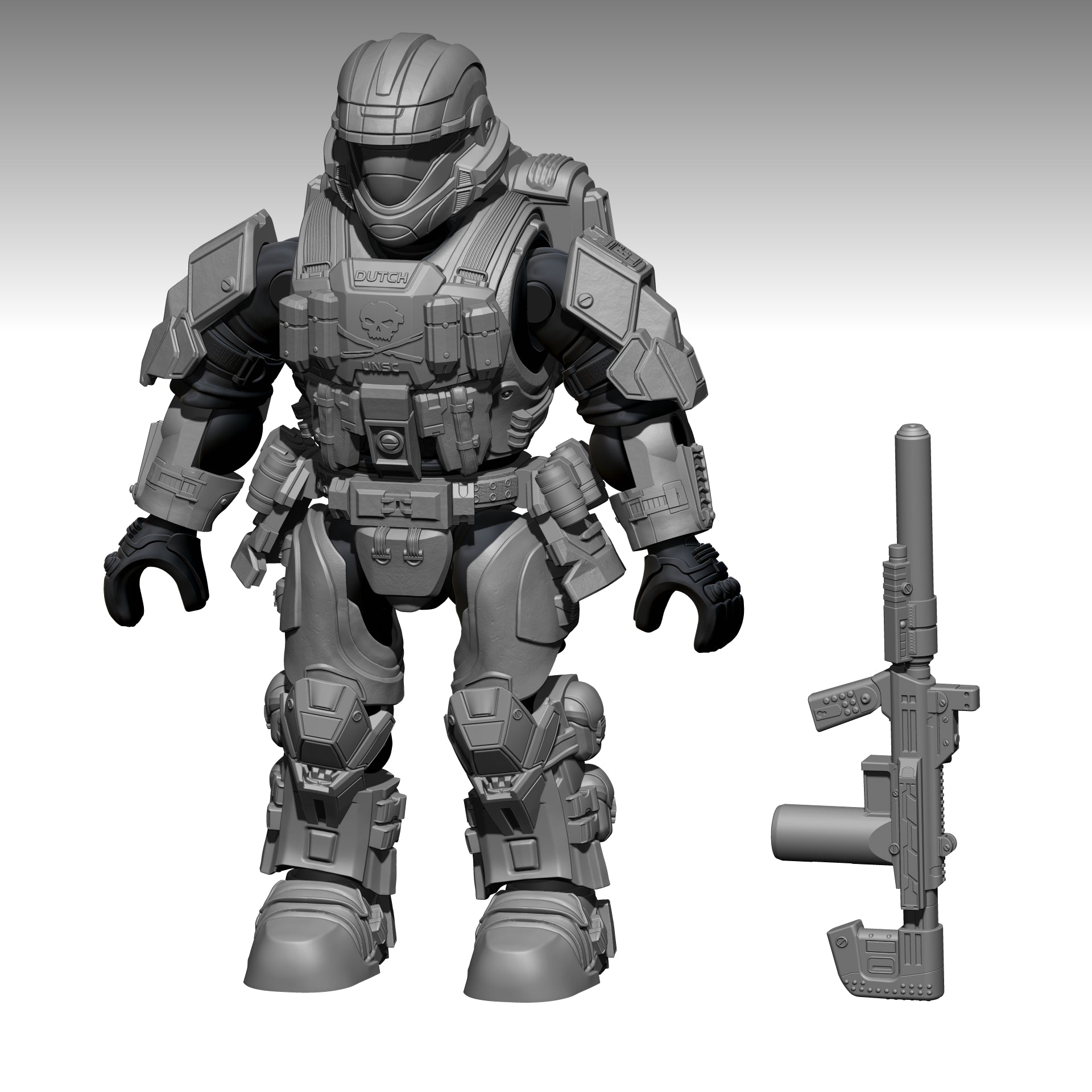 ゲームキャラクター HALO ODST MCX A9 Halo ODST Kits – LS3D Printing
