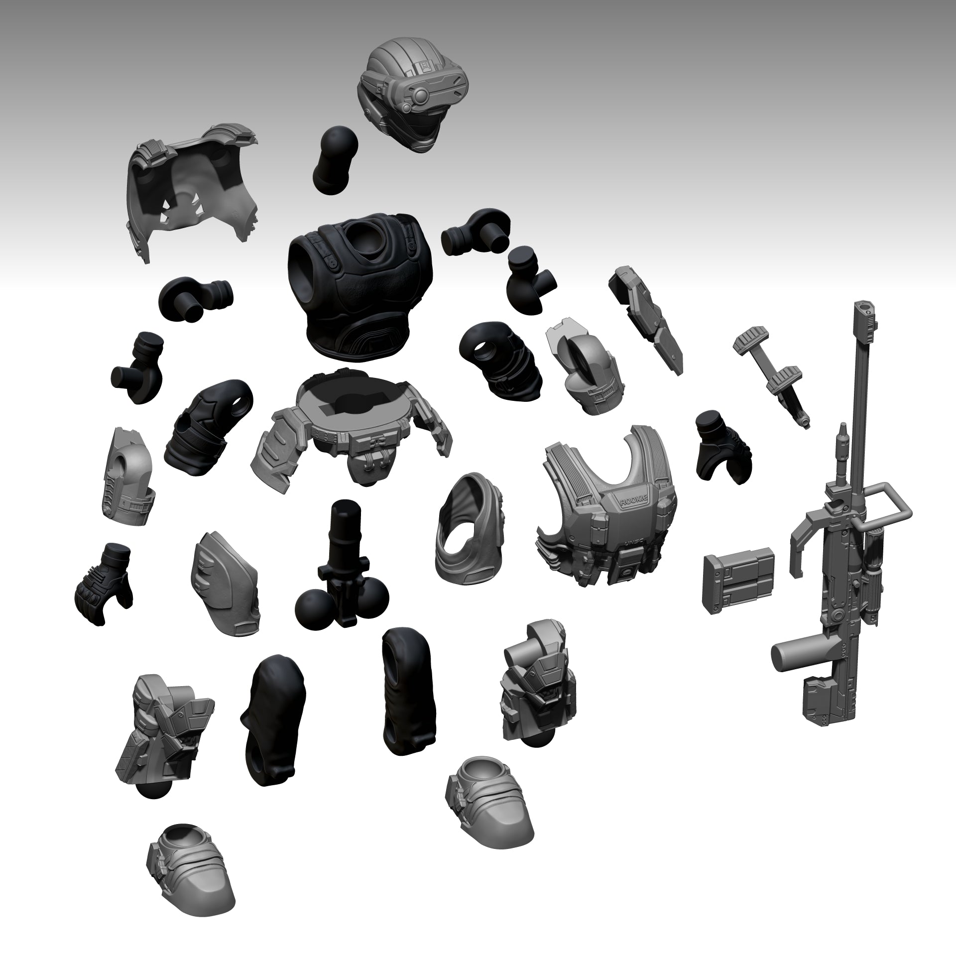 MCX A9 Halo ODST Kits – LS3D Printing