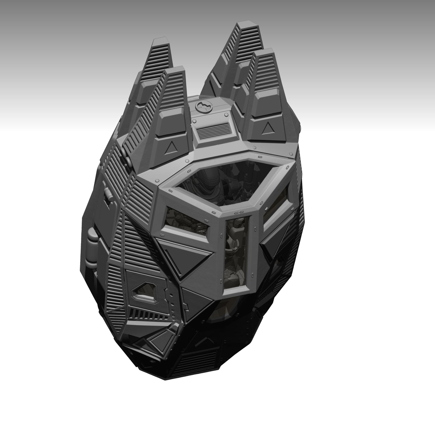 MCX Scaled Halo ODST Drop Pod