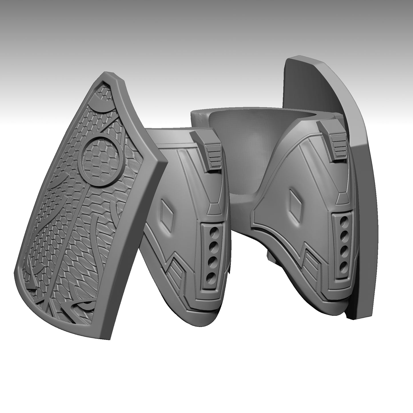 MCX Halo 2 Elite Conversion Armor Parts