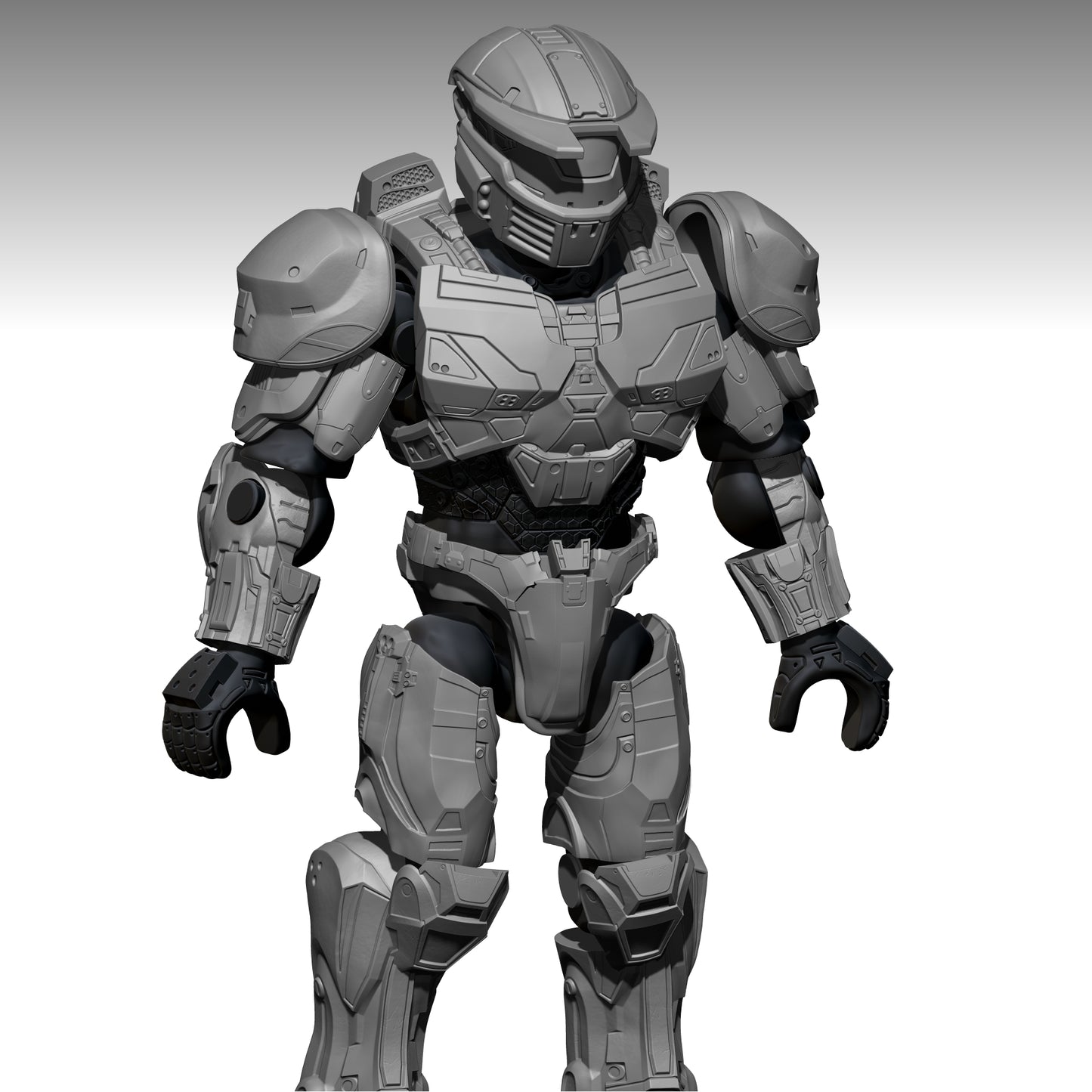 FILES ONLY MCX Halo Wars MKIV Shoulders