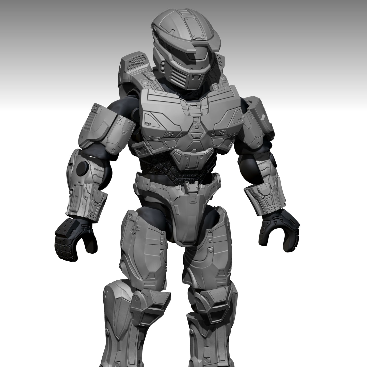 FILES ONLY MCX Halo Wars MKIV Shoulders