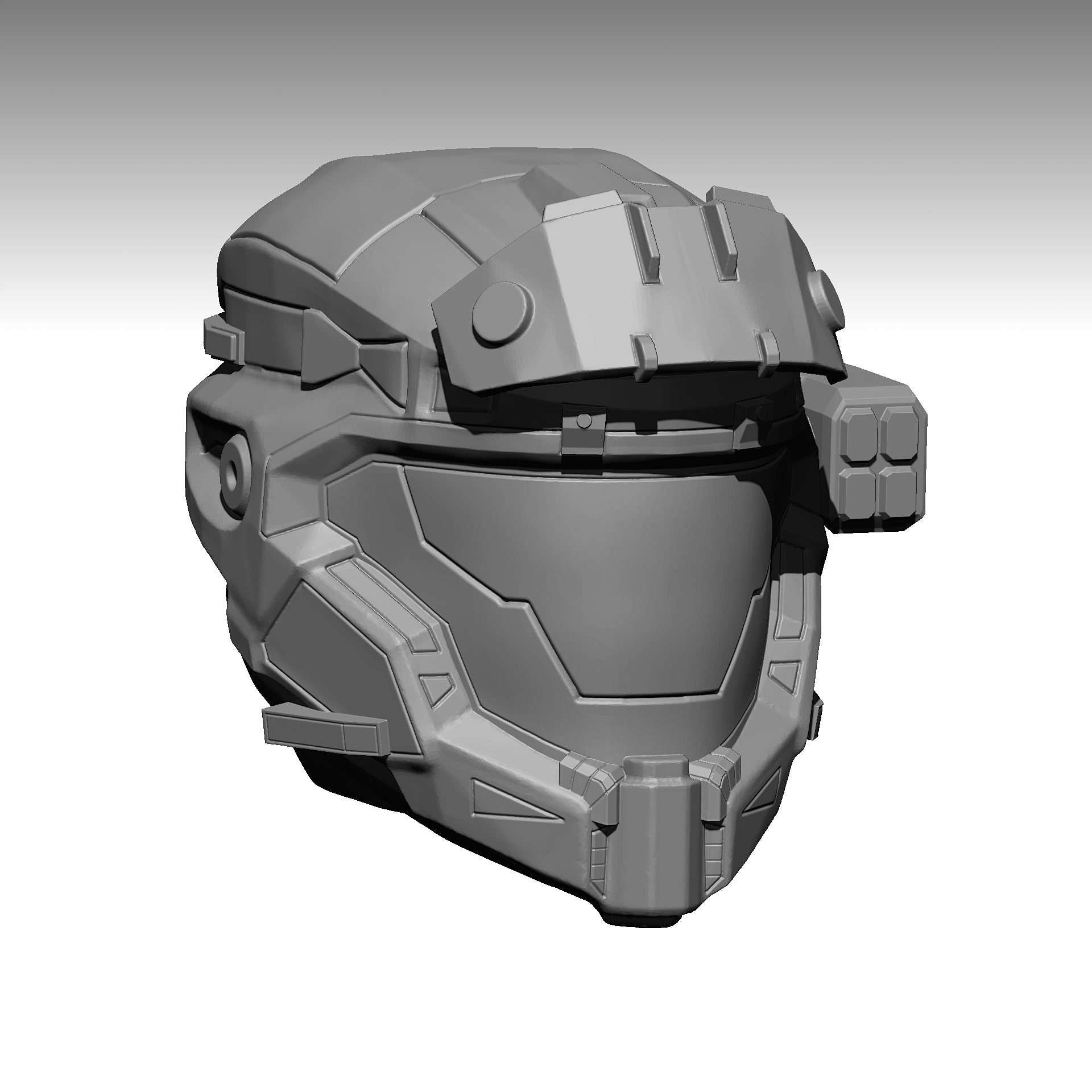 halo reach spartian lazer helmet MCX Halo Reach Operator Helmet – LS3D Printing