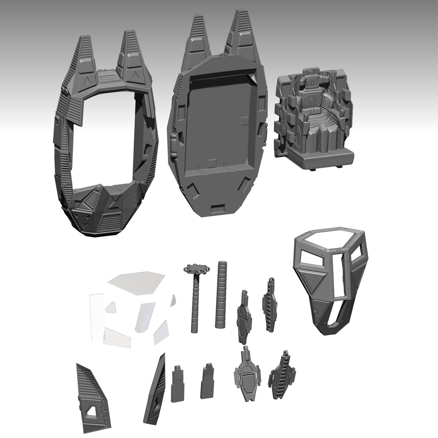 MCX Scaled Halo ODST Drop Pod