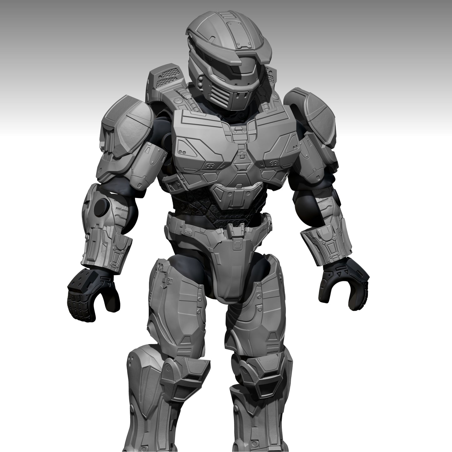 FILES ONLY MCX Halo Wars MKIV Shoulders