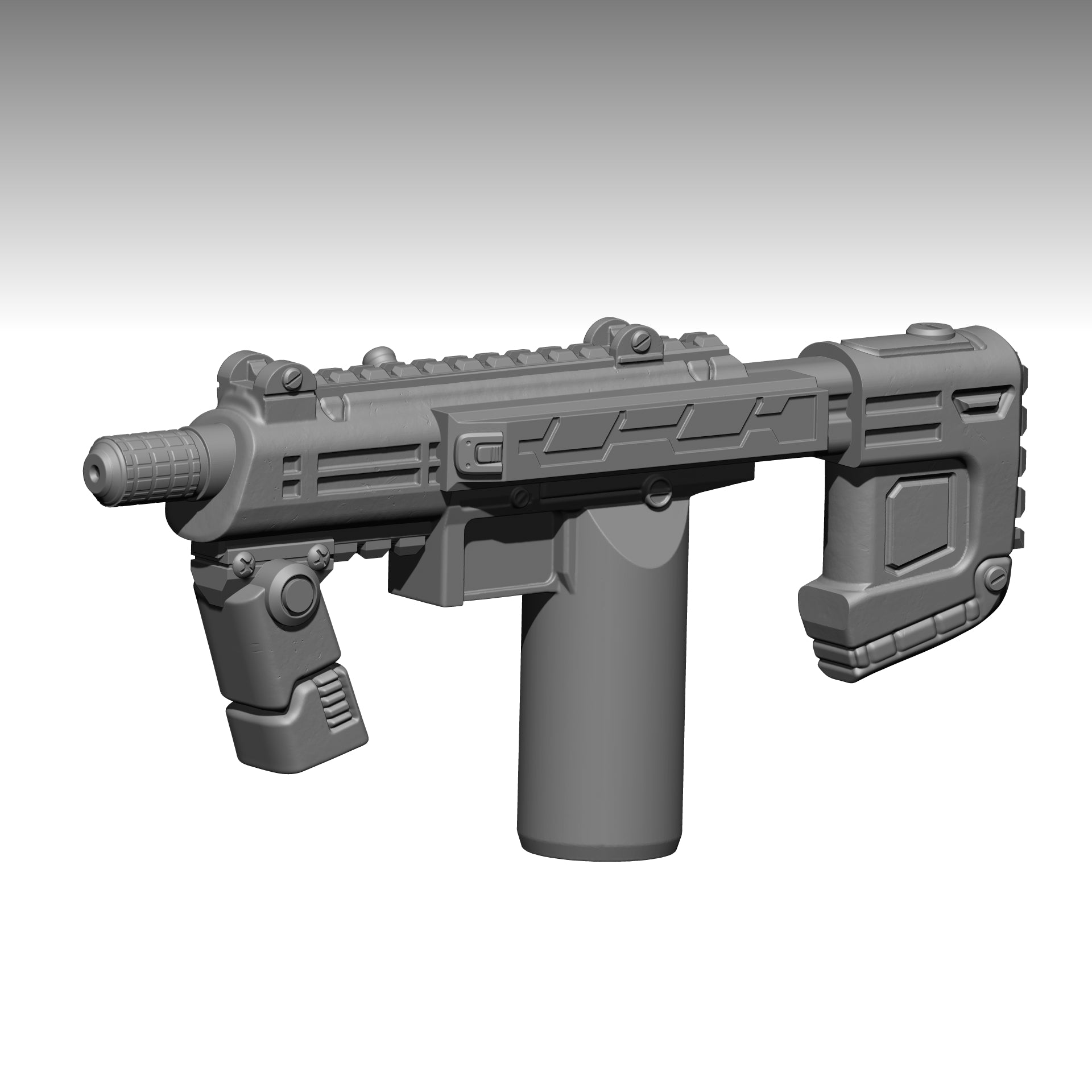 MCX Halo 3 SMG – LS3D Printing
